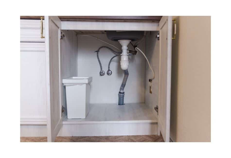 Bathroom sink cabinet