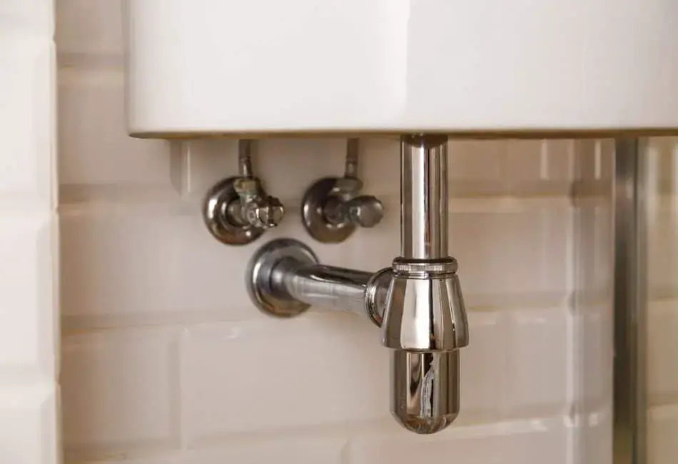 How to Hide Plumbing Under Bathroom Sink - R.S. Andrews