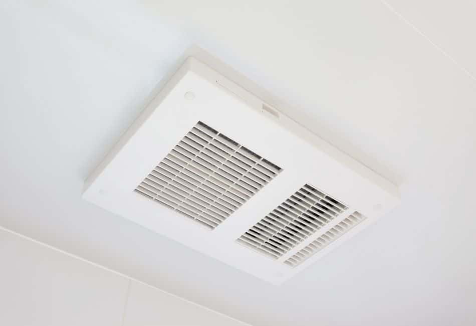 Bathroom ventilation dry renovation material