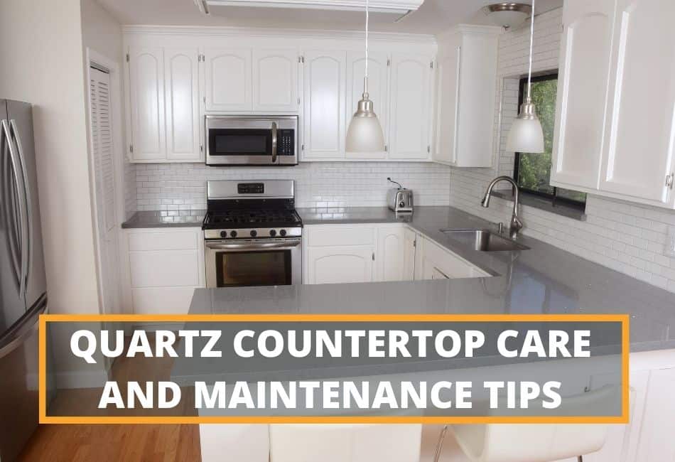 Quartz countertop maintenance