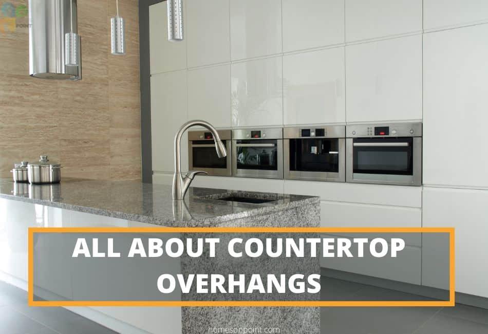 Countertop overhang