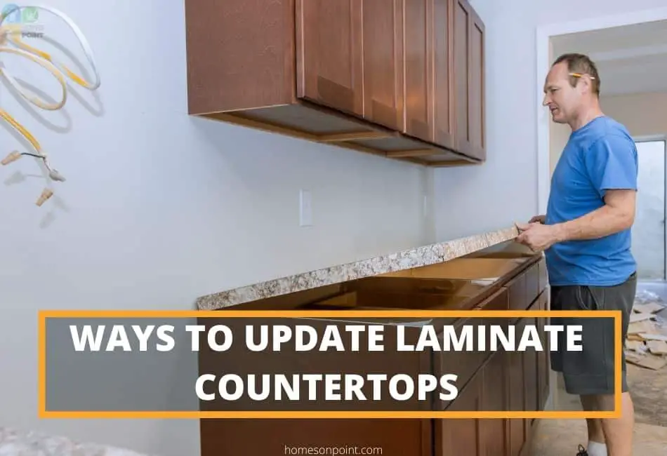 Updating laminate countertop