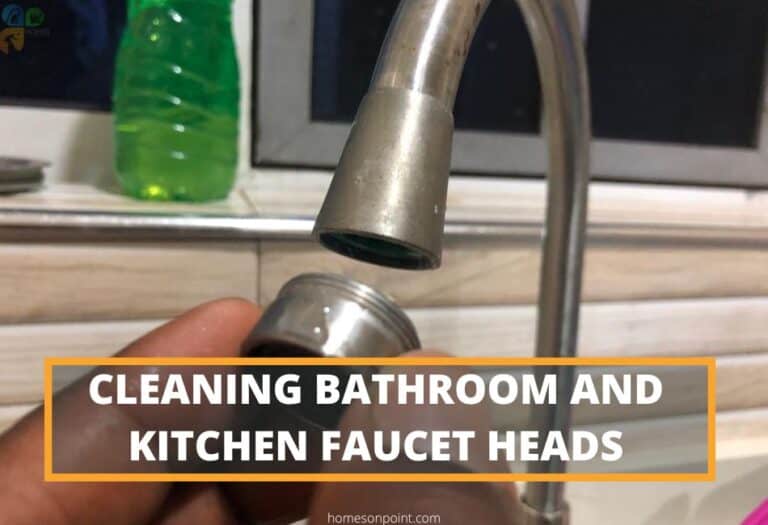3 Easy Ways To Clean Bathroom And Kitchen Faucet Heads – Homes On Point