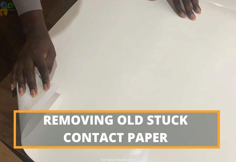 Removing Contact Paper