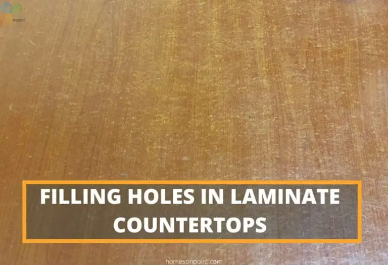 2 Ways To Fill Holes In Laminate Countertops Easy Guide Homes On Point