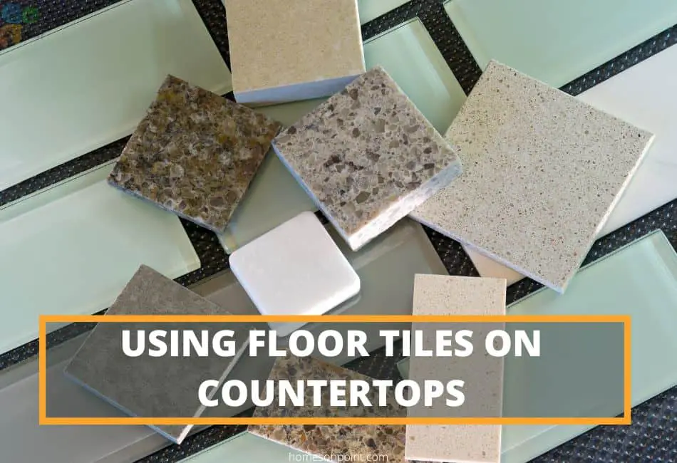 Tiles for countertop