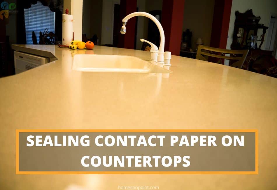 contact paper on countertop