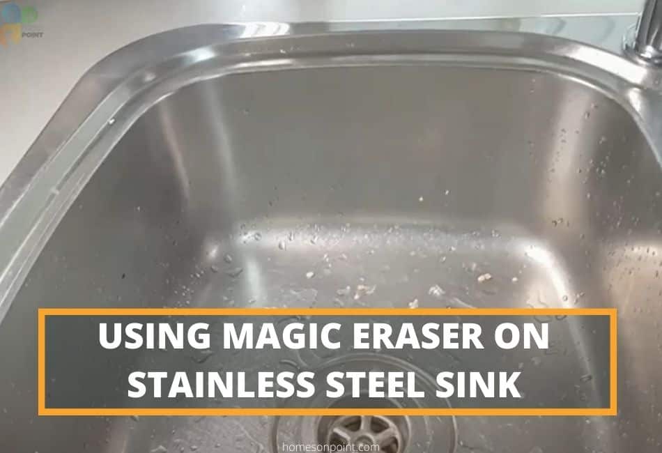 Cleaning stainless steel sink