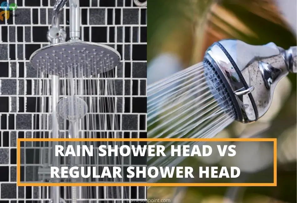 Rain showerhead vs regular showerhead