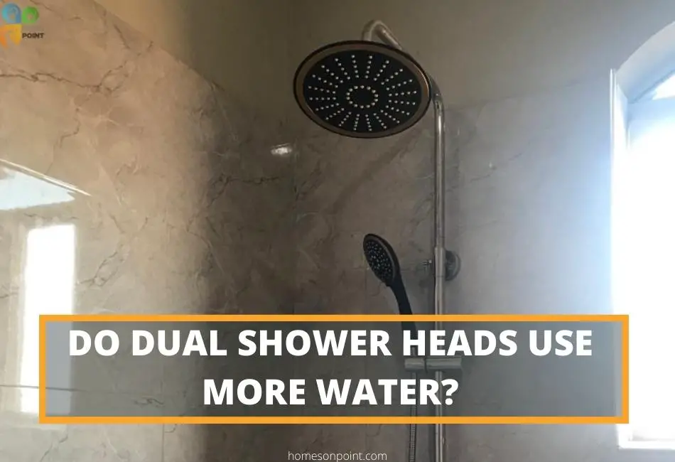 Dual shower heads