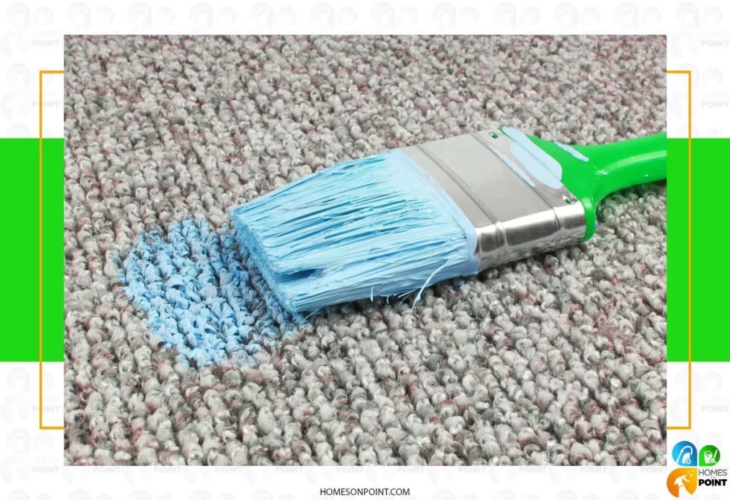 Paint-brush-and-paint-stain-on-carpet